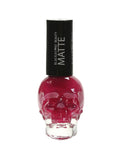 NEW Blackheart Beauty Nail Polish SKULL Bottle 0.40 oz CHOOSE Color - Full Size