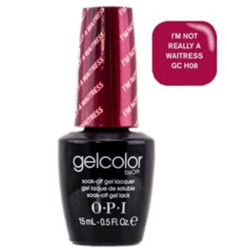 NEW ~ GELCOLOR OPI Soak-off Gel Color *I'm Really Not A Waitress H08 AUTHENTIC