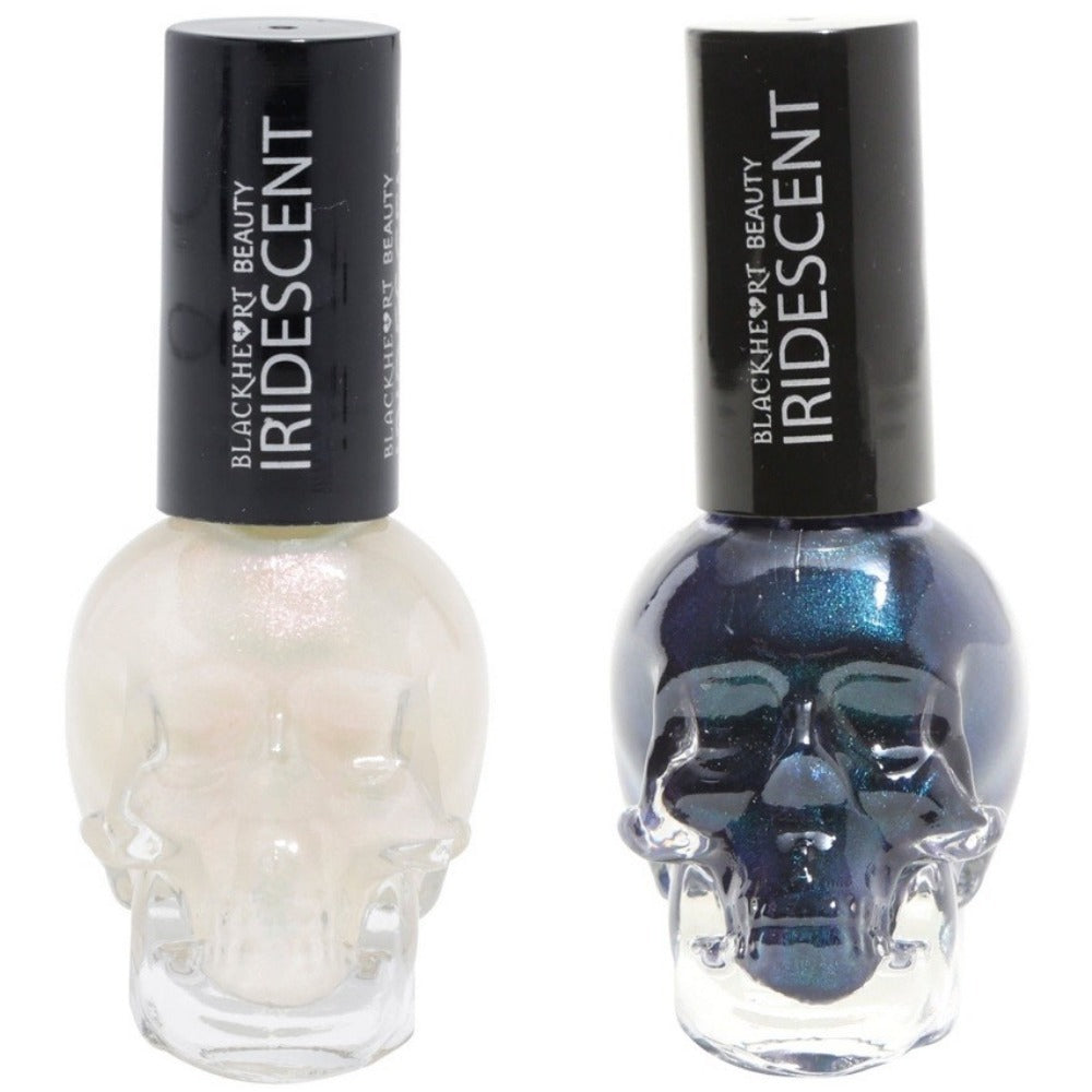 thumbnail image 2 of Hot Topic Blackheart Skull Nail Polish – Rose Red, 0.4 Fl Oz 2 of 6