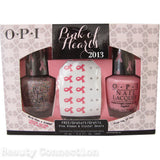 OPI Pink of Hearts 2013 Nail Polish Duo & Art Decals Set