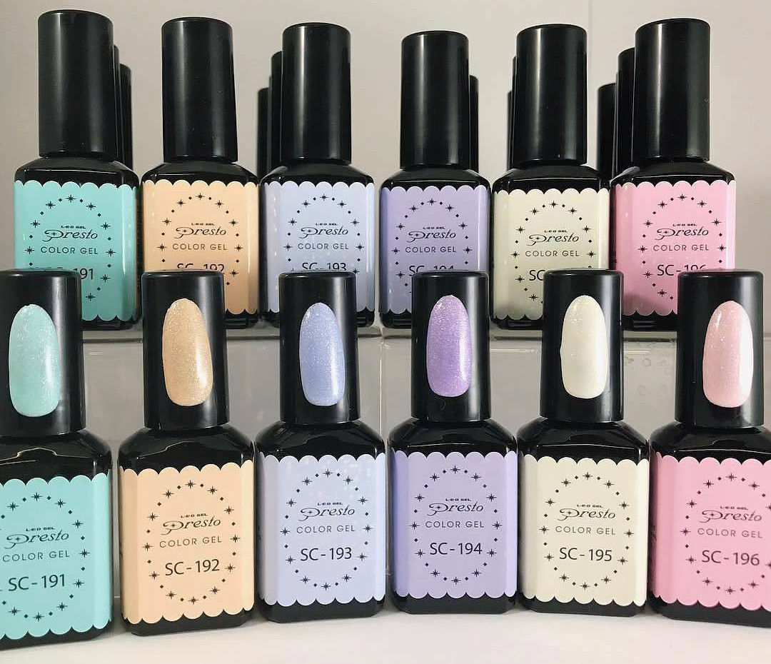 Nail Labo Presto LED Gel Color Gel Polish SC Series Standard