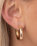 SMALL THICK CLASSIC GOLD HOOPS