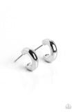 MINI SILVER HOOP