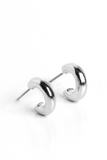 MINI SILVER HOOP