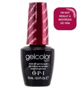 NEW ~ GELCOLOR OPI Soak-off Gel Color *I'm Really Not A Waitress H08 AUTHENTIC