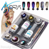 Aora The 1 Kit 10-Piece Chrome & Hologram Powder Kit