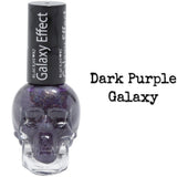 Blackheart Beauty Dark Purple Galaxy Nail Polish