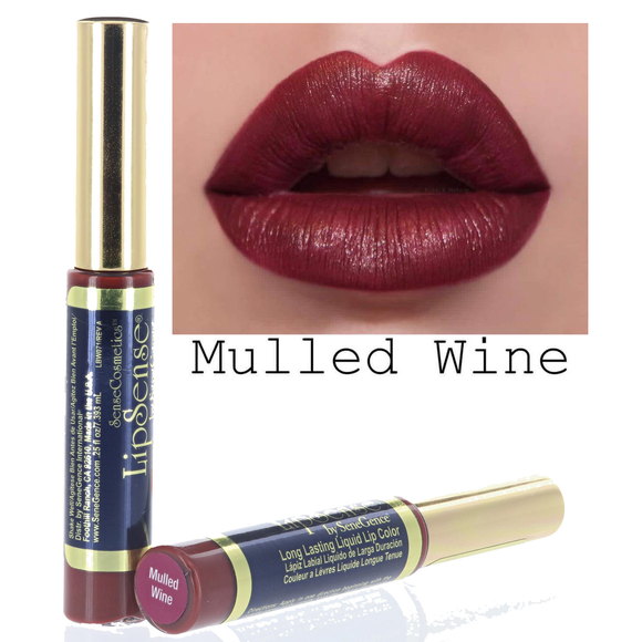 LipSense by SeneGence Long Lasting Liquid Lip Color - Mulled Wine 0.25oz