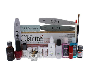 NEW OPI Clarite STUDENT KIT Acrylic Nail Liquid Powder Kit - ODOR & TACK FREE