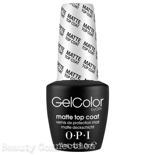 OPI Soak off Gel Color MATTE TOP COAT Full Size 0.5 oz GC 031
